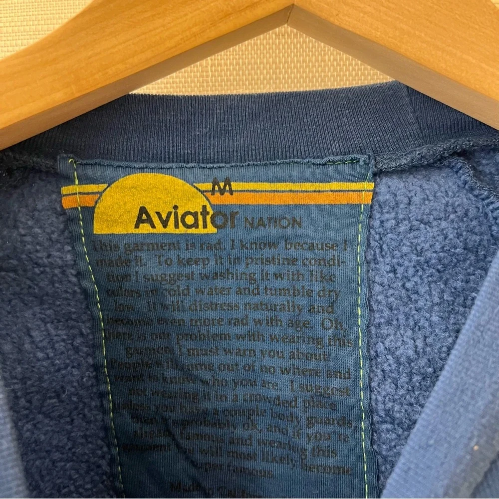 Aviator Nation Smiley Sweatshirt - Picture 3 of 6